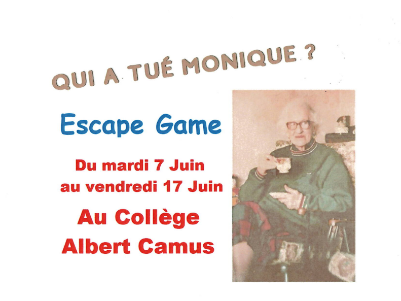 Un Escape Game au collège